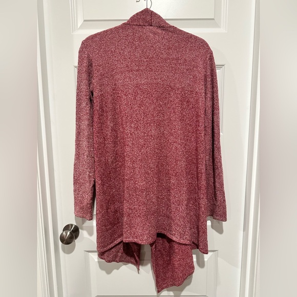 Barefoot Dreams Bamboo Chic Calypso Cardigan Sweater Waterfall - EUC - Picture 3 of 4